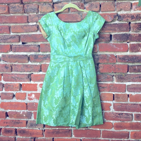 Gorgeous, vintage, handmade, one of a kind floral gown. - Picture 1 of 5